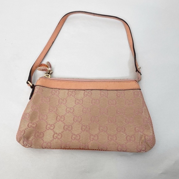 Rare Vintage Gucci Bumble Bee Charm Pochette Bag - Picture 1 of 8